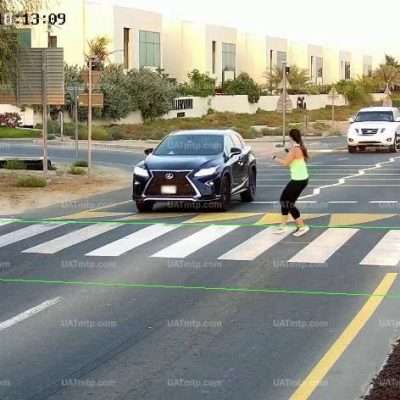 Pedestrian Crossing Violation Camera